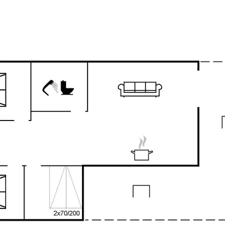 Holiday home Keijo - 150m From The Sea By Interhome Knebel
